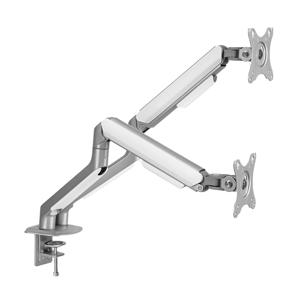 Giá treo màn hình Human Motion T6 Pro Dual - Đen & Trắng