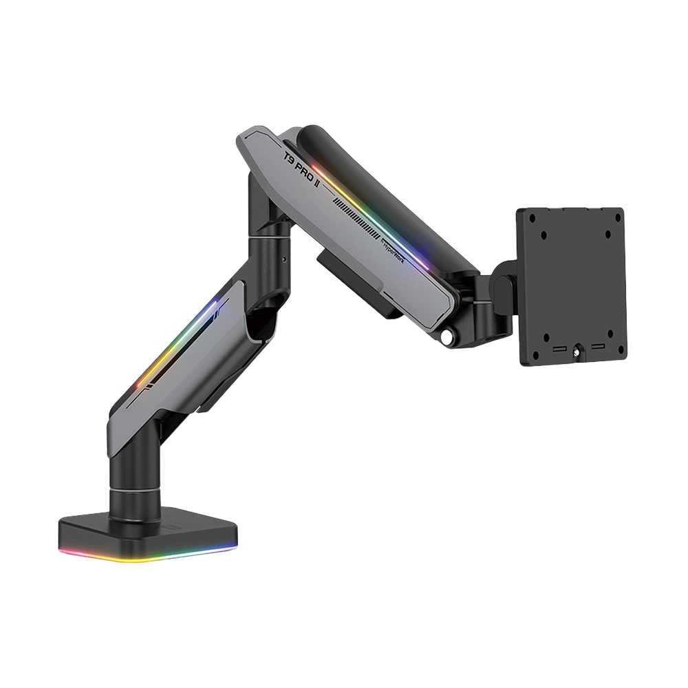 Giá treo màn hình Human Motion T9 Pro II - RGB Xám
