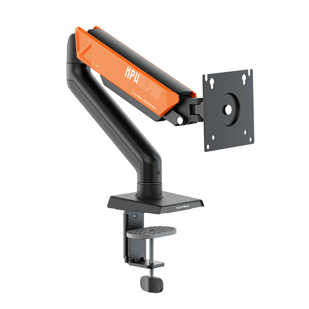 Giá treo màn hình HyperWork Alpha HPW-GMA1 - Cam đen & Trắng đen