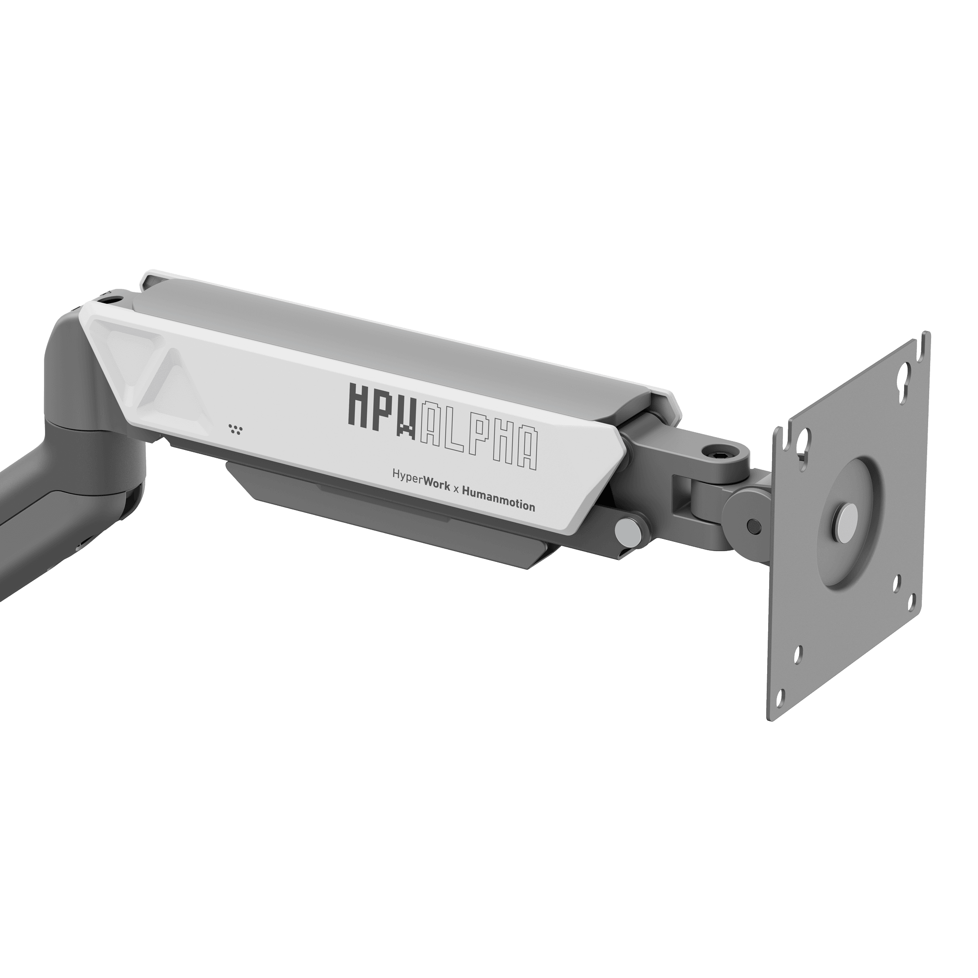 Giá treo màn hình HyperWork Alpha HPW-GMA1 - Cam đen & Trắng đen