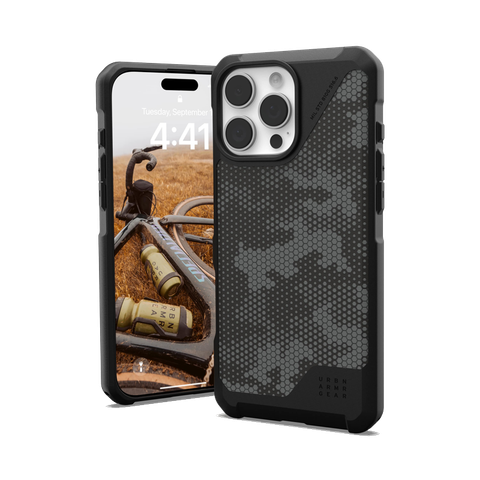 Ốp lưng iPhone 16 Pro Max UAG Metropolis LT Magsafe - Kevlar Olive