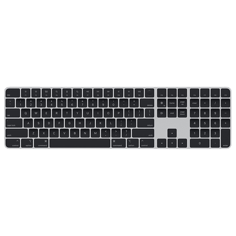 Apple Magic Keyboard with Touch ID and Numeric Keypad Black - 2022 - Hàng chính hãng