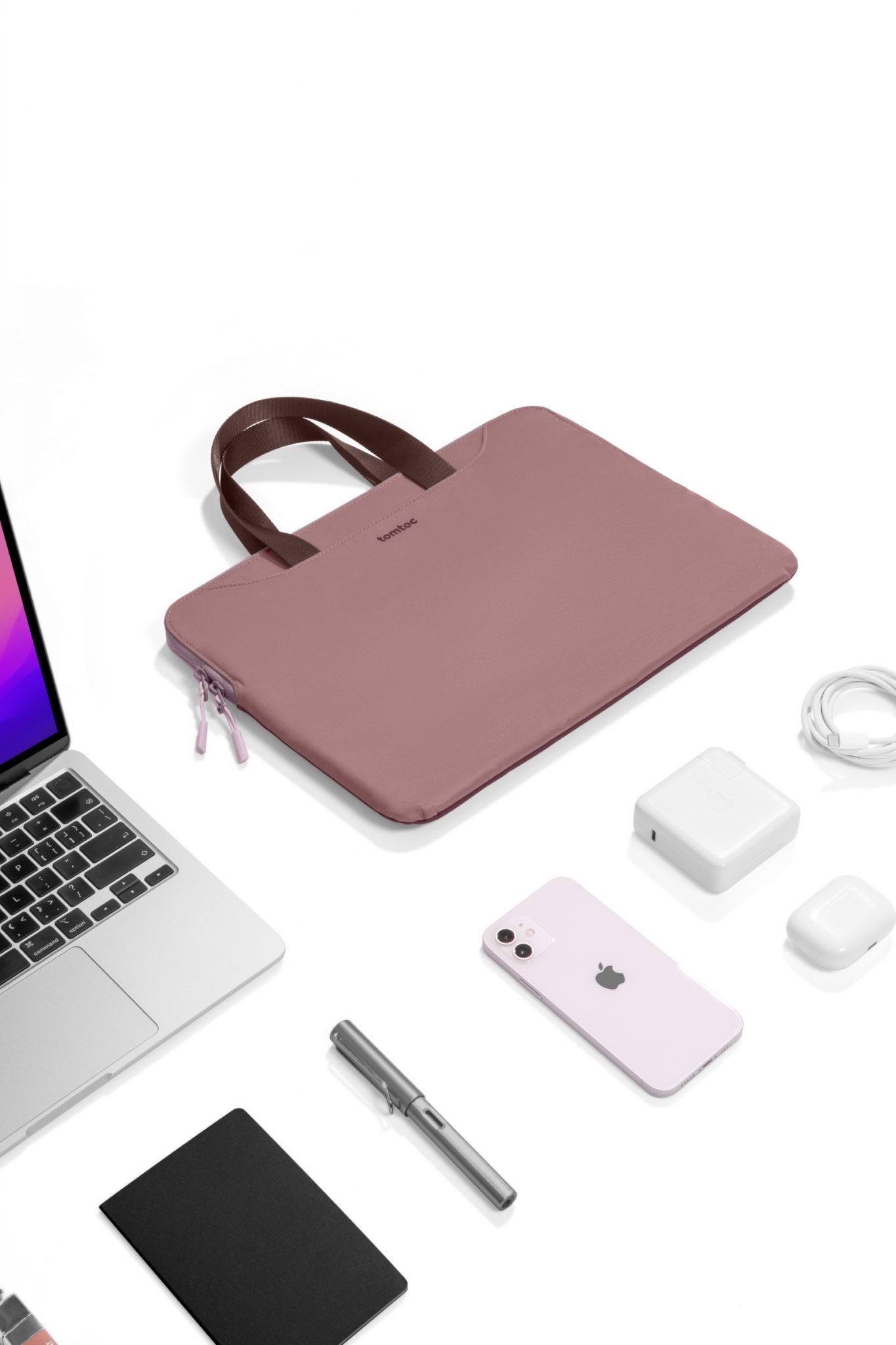Túi Xách Chống sốc Tomtoc The Her Handbag cho MacBook/Laptop 14″ - Nhiều màu
