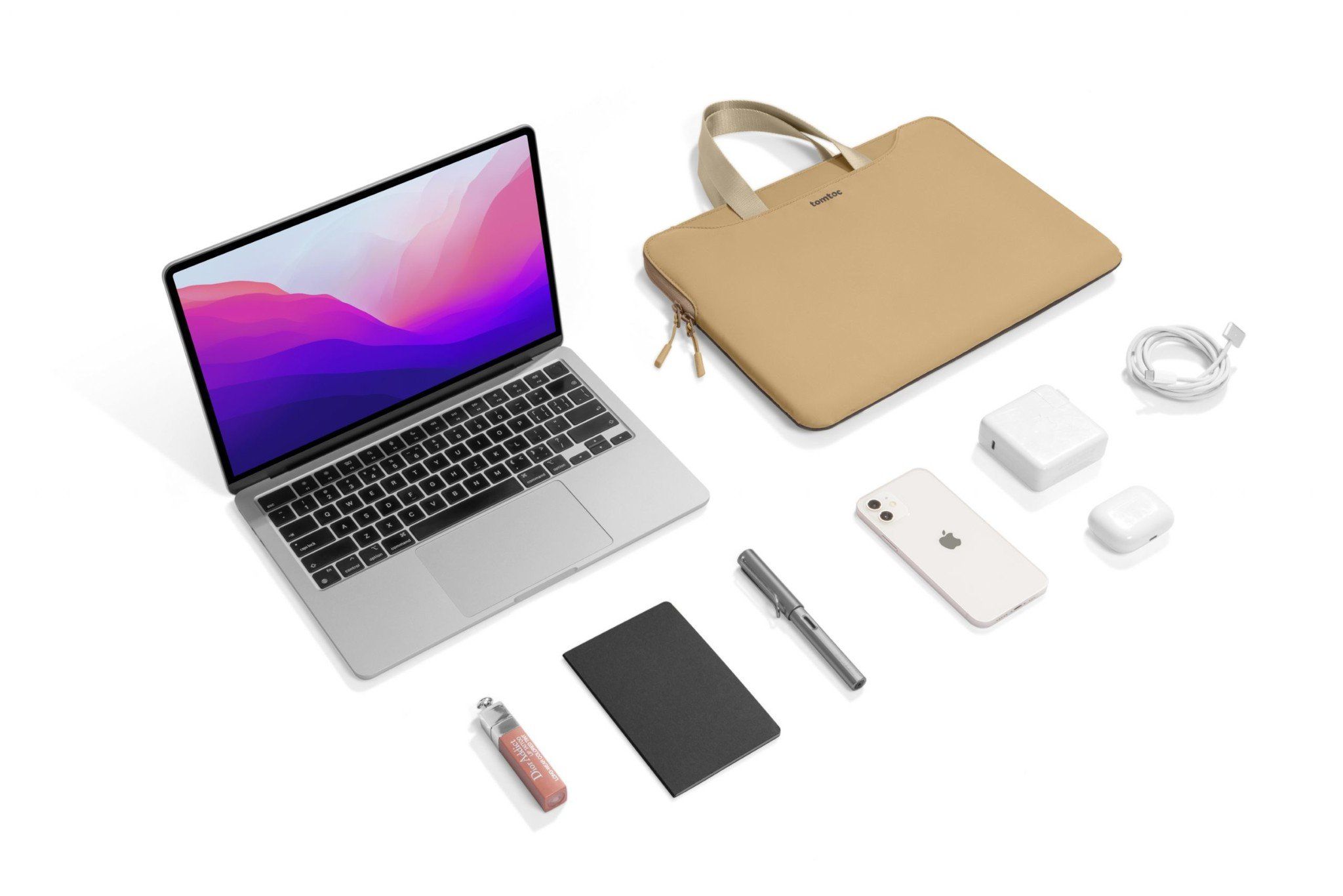 Túi Xách Chống sốc Tomtoc The Her Handbag cho MacBook/Laptop 13″ - Nhiều màu