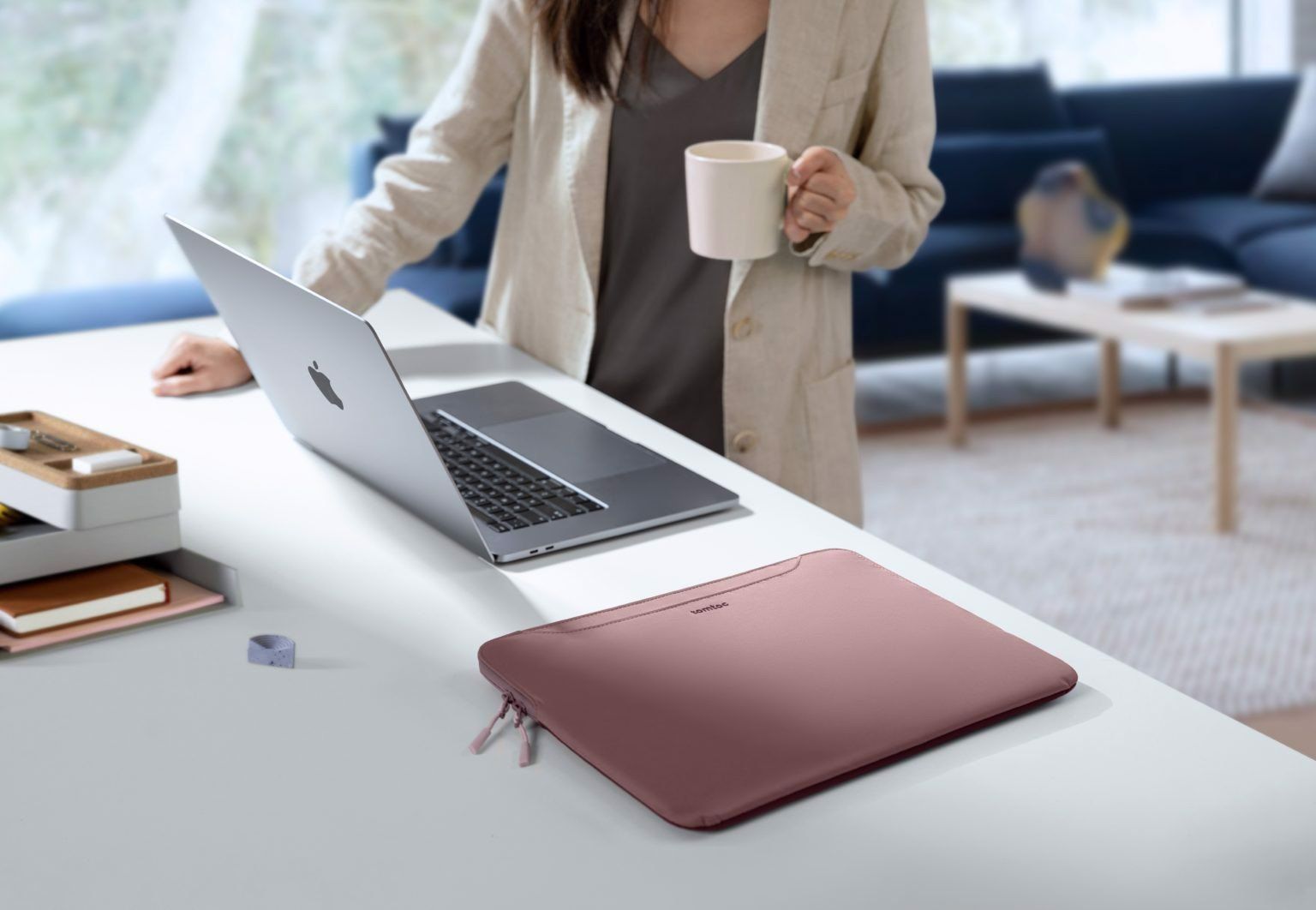 Túi Xách Chống sốc Tomtoc The Her Handbag cho MacBook/Laptop 14″ - Nhiều màu