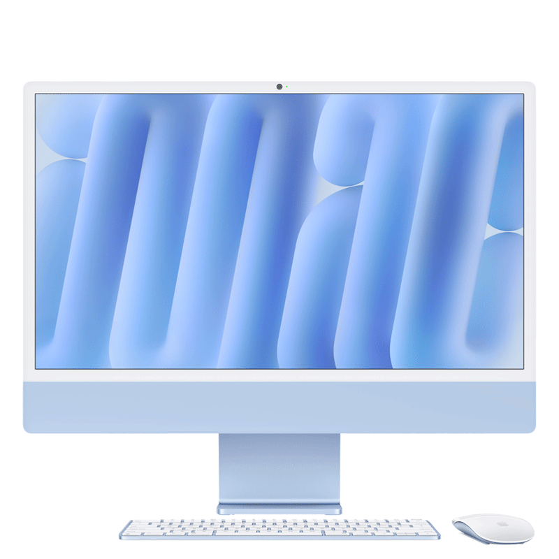 iMac M4 2024 24-inch 4.5K 8 CPU / 8 GPU / 16GB / 256GB - Hàng chính hãng