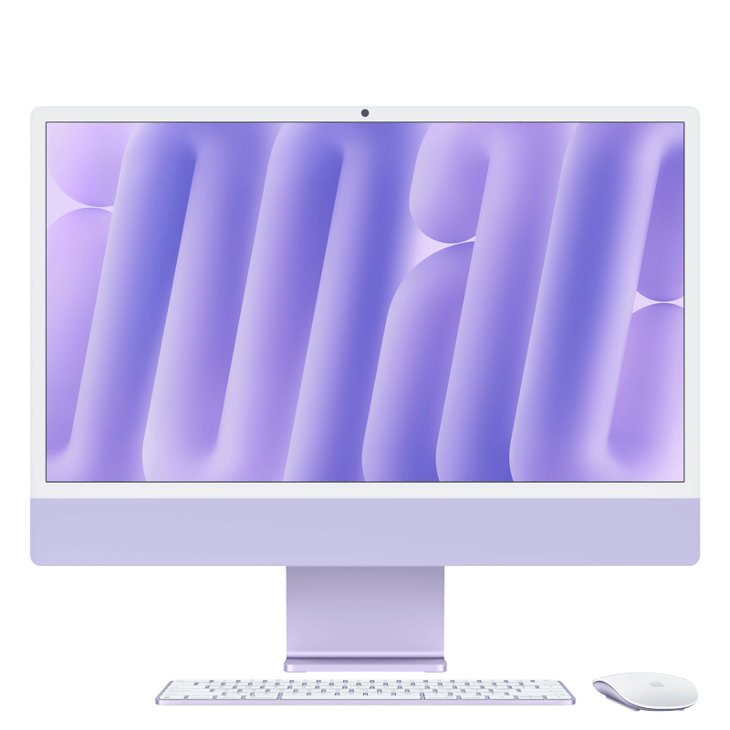 iMac M4 2024 24-inch 4.5K 8 CPU / 8 GPU / 16GB / 256GB - Hàng chính hãng
