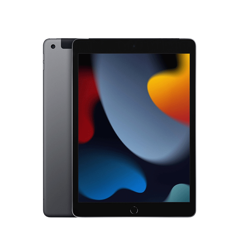  iPad Gen 9 - 64GB Wi-Fi - 4G (LTE) màu Silver & Space Gray - Hàng chính hãng 