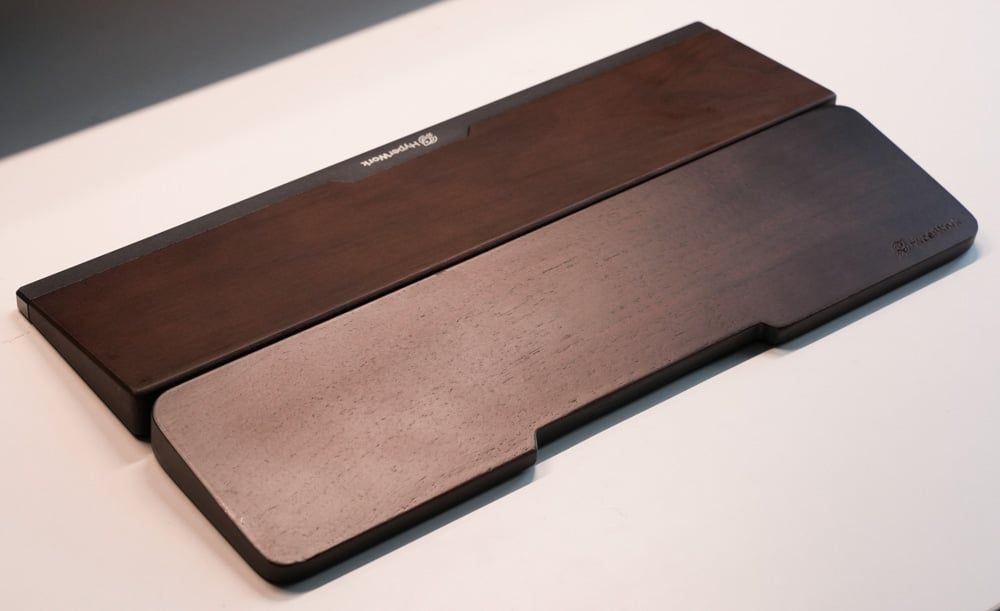 Kê tay bàn phím cơ HyperWork Hybrid Gỗ Walnut cao cấp - HPW WR01 WAL