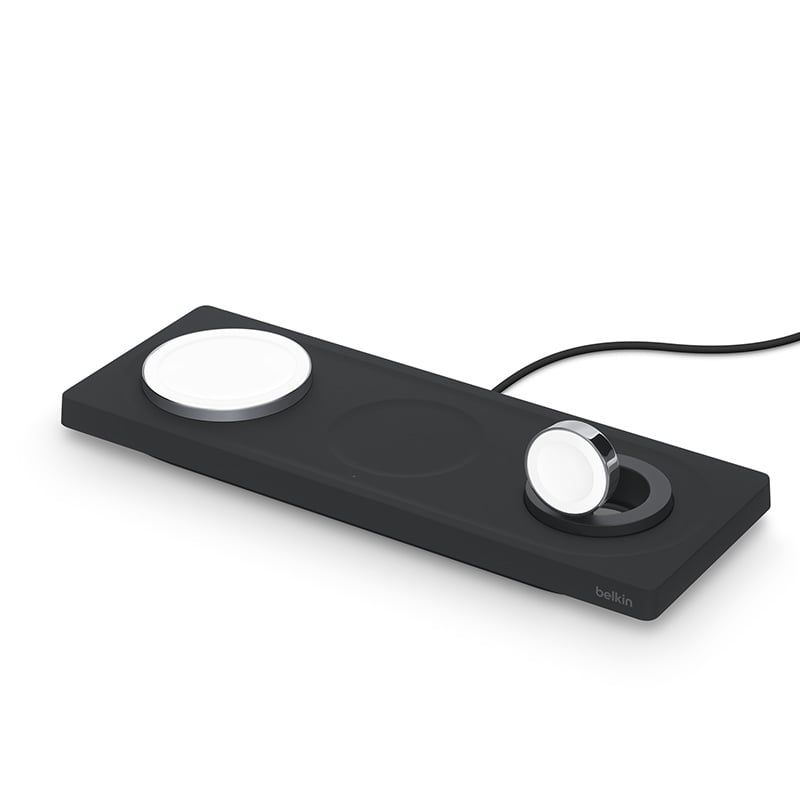 Dock Belkin BOOST↑CHARGE™ PRO 3-in-1 Wireless Charger Pad sạc MagSafe - Hàng chính hãng