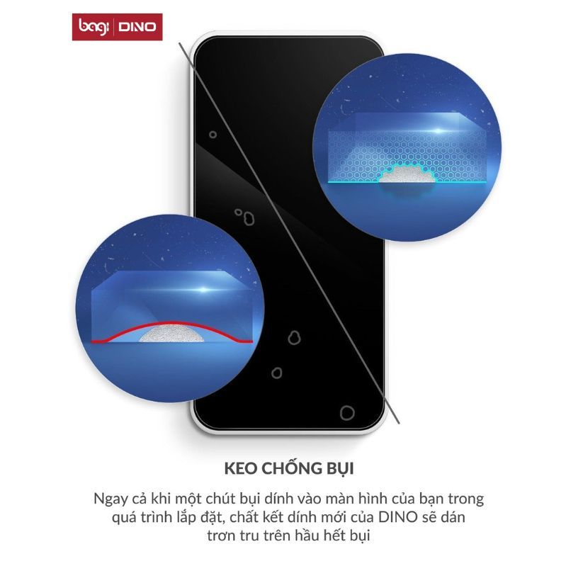 Kính cường lực chống ánh sáng xanh Bagi Dino Extreme cho iPhone 15