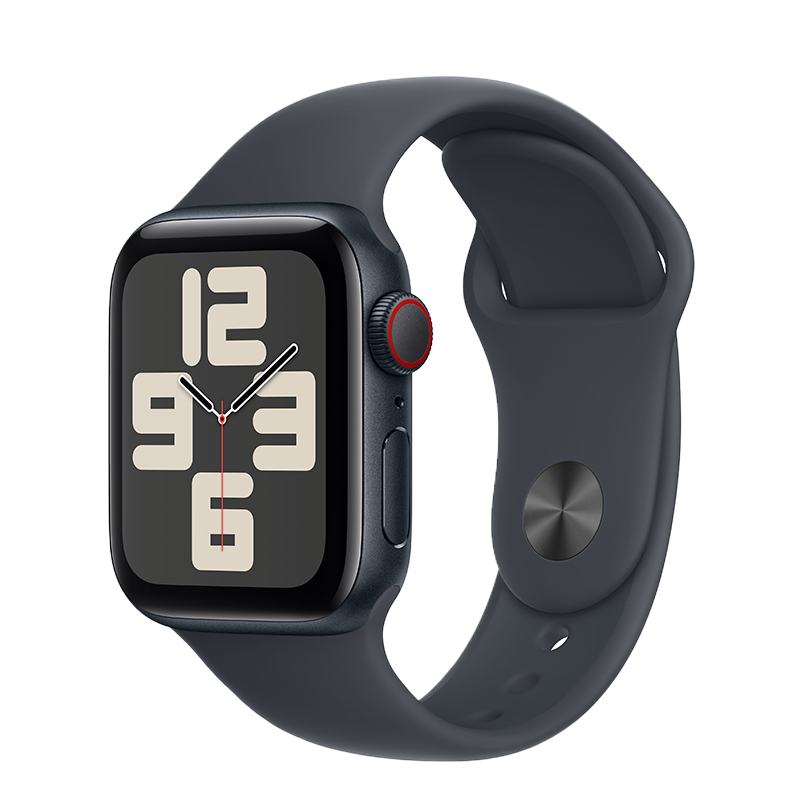 Apple Watch SE 2024 GPS + Cellular - Mặt nhôm 44mm - dây Sport Band - Chính hãng