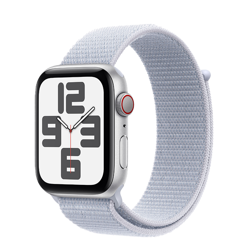 Apple Watch SE 2024 GPS + Cellular - Mặt nhôm 40mm - dây Sport Loop - Chính hãng