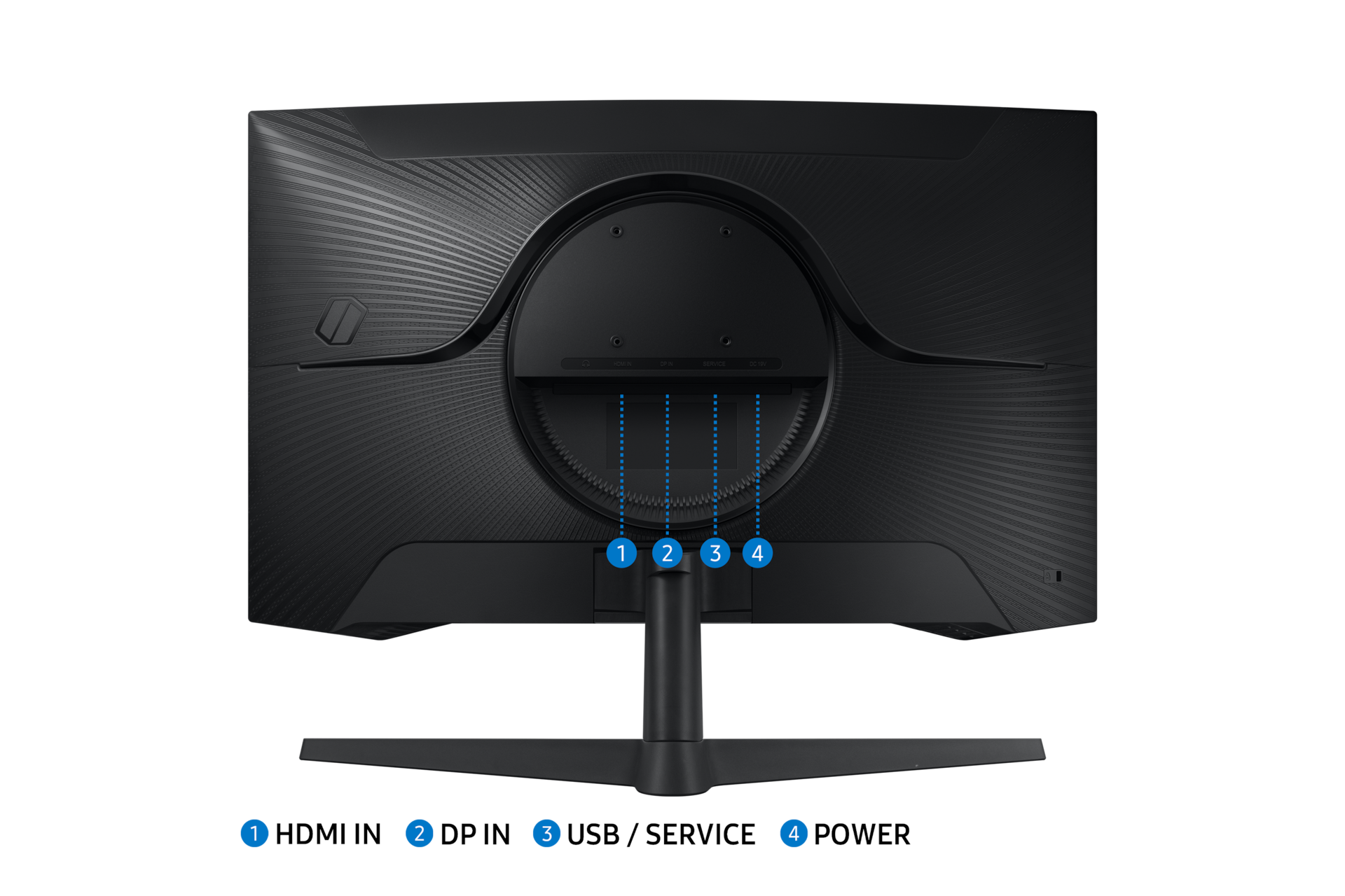 Màn hình Gaming Samsung 27 inch Odyssey G5 G55C LS27CG552EEXXV