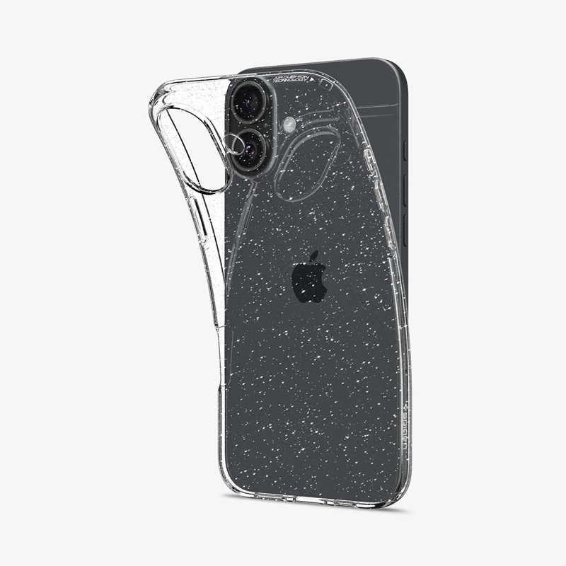 Ốp lưng Spigen iPhone 16 Plus Liquid Crystal Glitter Crystal Quartz