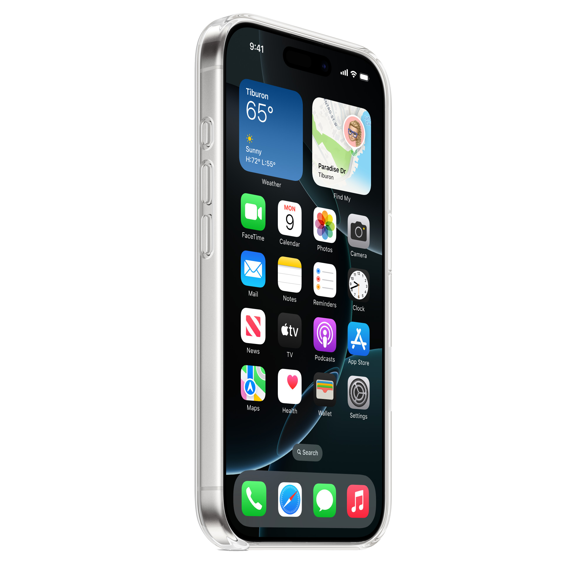 Ốp lưng iPhone 16 Pro Clear Case MagSafe chính hãng Apple
