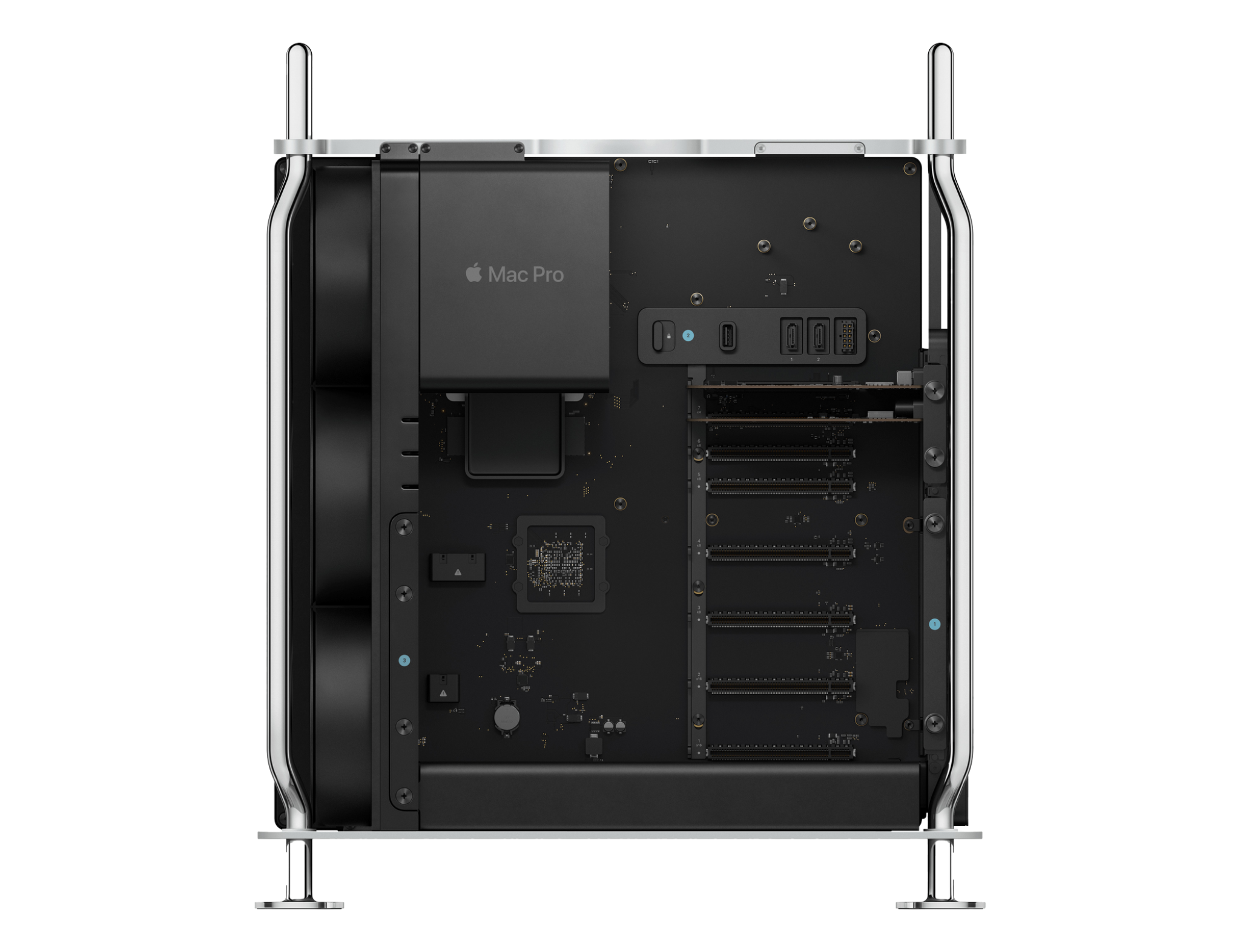Mac Pro M2 Ultra / 24CPU / 76GPU / 192GB / 8TB - Dạng tháp đứng - Hàng chính hãng