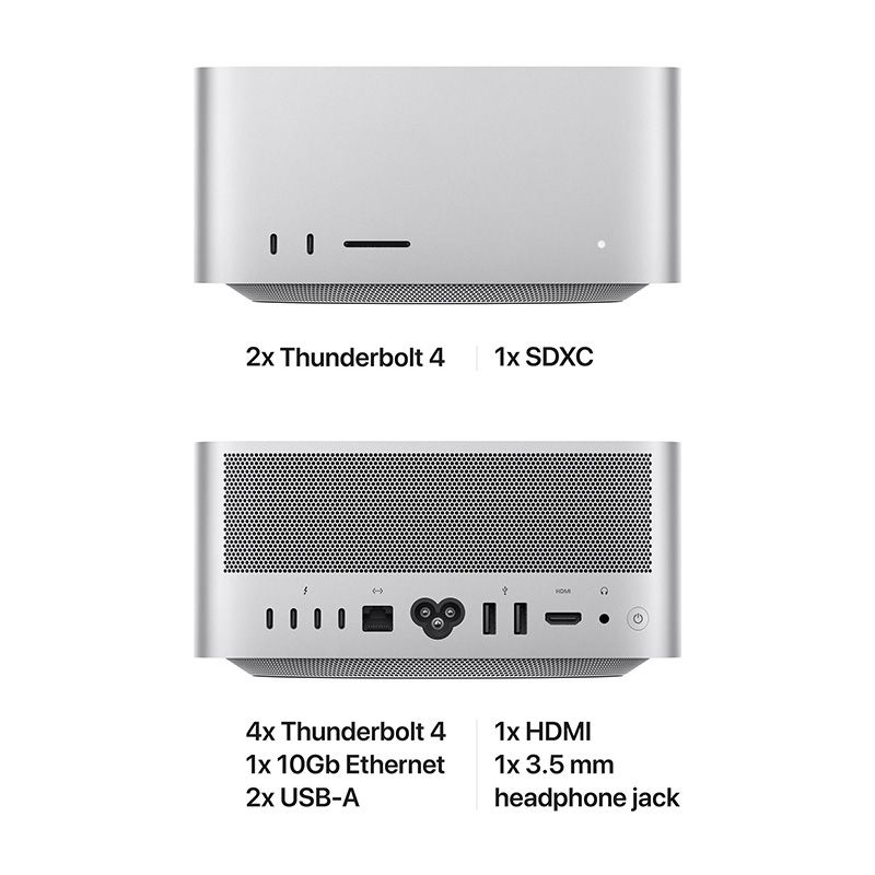 Mac Studio M1 Ultra / 20CPU / 64GPU / 128GB / 2TB - Part: Z14K000K5