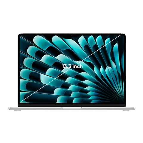MacBook Air M3 13 inch 2024 màu Silver 8 CPU / 10 GPU / 16GB RAM / 512GB - Chính hãng VN
