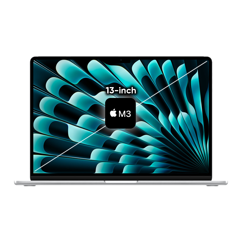 MacBook Air M3 13 inch 2024 màu Silver 8 CPU / 10 GPU / 8GB RAM / 512GB - Chính hãng VN