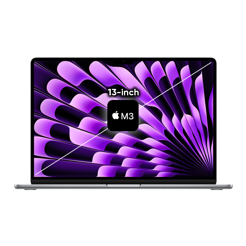 MacBook Air M3 13 inch 2024 màu Gray 8 CPU / 10 GPU / 16GB RAM / 256GB - Chính hãng VN