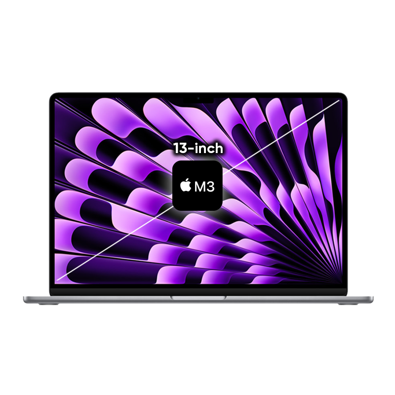 MacBook Air M3 13 inch 2024 màu Gray 8 CPU / 8 GPU / 8GB RAM / 256GB - Chính hãng VN