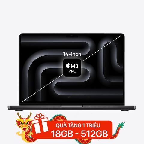 MacBook Pro 14 inch M3 Pro 11 CPU / 14 GPU / 18GB RAM / 512GB - Chính hãng VN