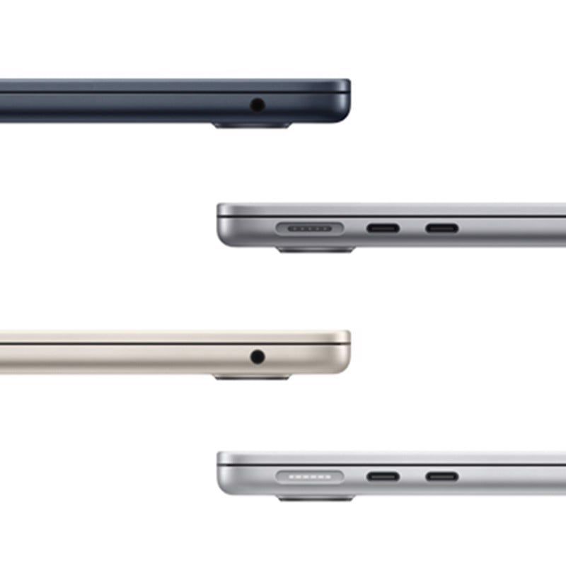 MacBook Air M2 13.6-inch 2022 màu Midnight 8-Core CPU / 10-Core GPU / 16GB RAM / 1TB - Hàng chính hãng