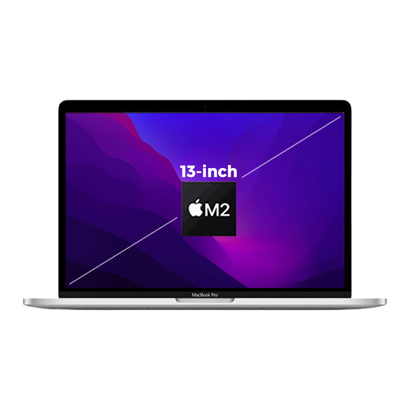 MacBook Pro 13 inch M2 màu Silver 8-Core CPU / 10-Core GPU / 24GB RAM / 256GB - Hàng chính hãng - Z16T0003W