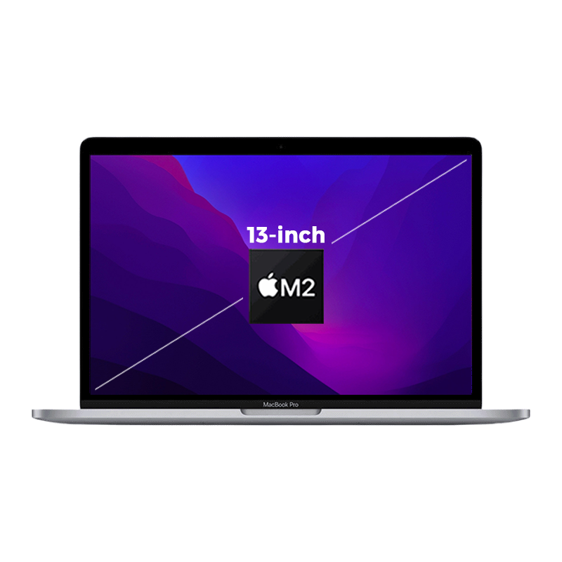  MacBook Pro 13 inch M2 màu Space Gray 8-Core CPU / 10-Core GPU / 16GB RAM / 256GB - Hàng chính hãng - Z16R0003V 