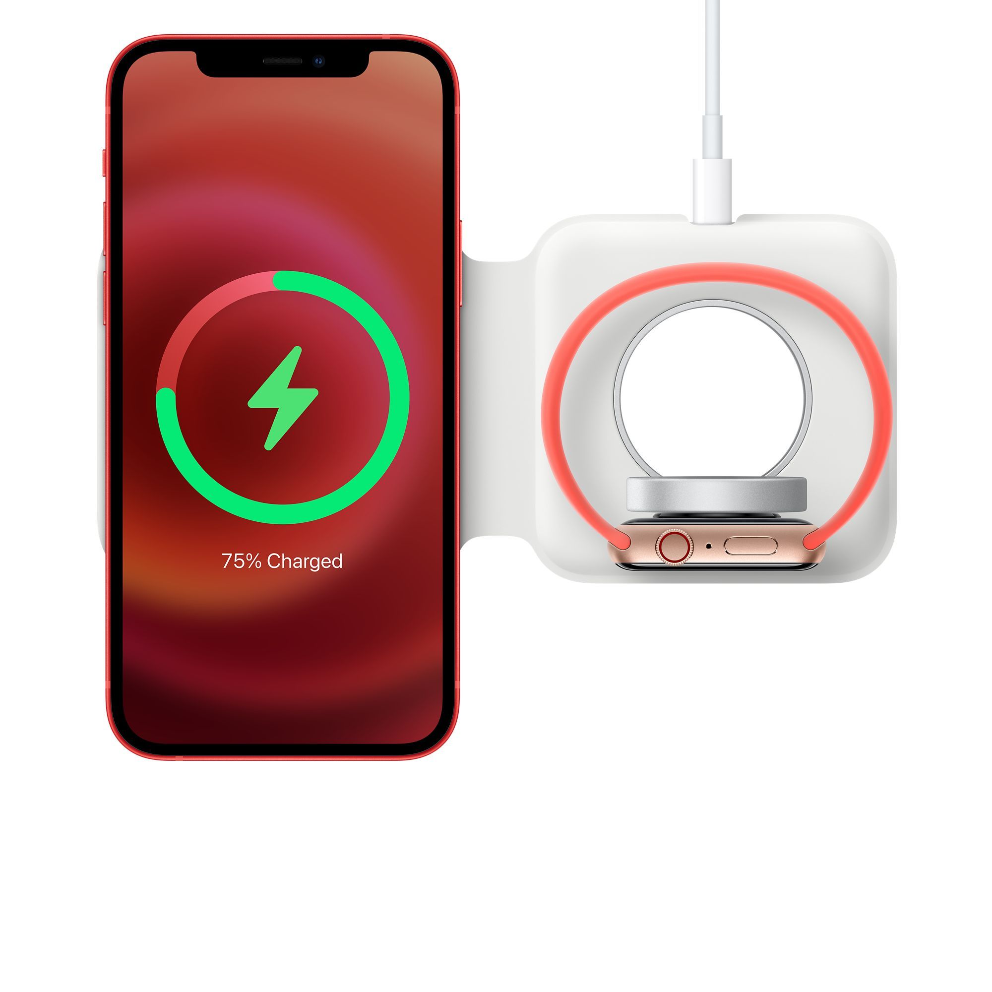 Đế sạc Apple kép MagSafe Duo Charger - Hàng chính hãng