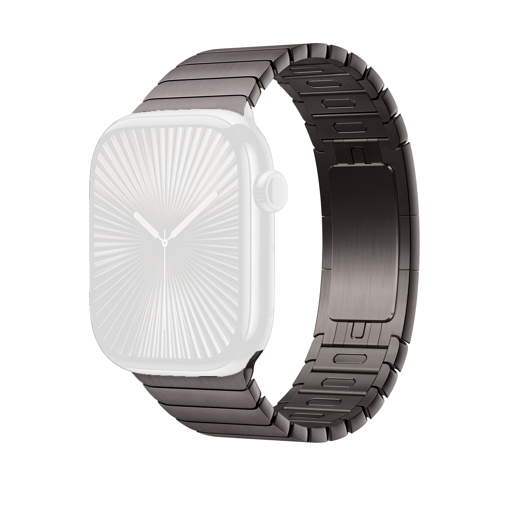Dây Apple Watch Mắt Xích tương thích Apple Watch 46mm 44mm 45mm 49mm - Màu Xám đá phiến