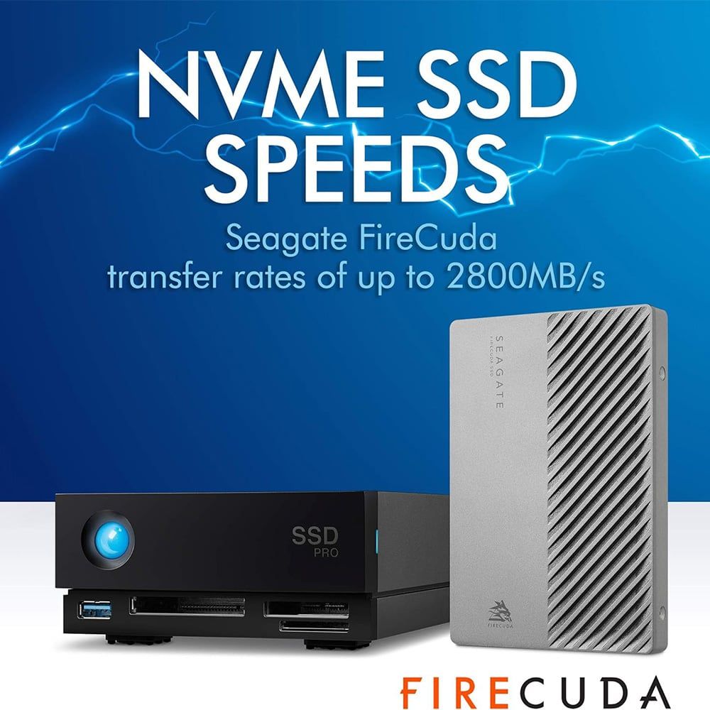 Ổ Cứng Chuyên dụng SSD LaCie 1big Dock Pro Thunderbolt 3 Rescue - 4TB - STHW4000800