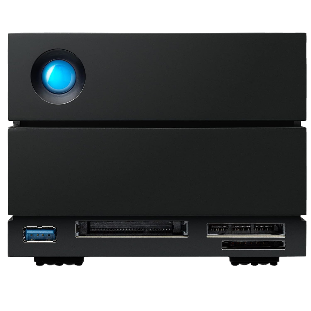 Ổ Cứng Chuyên dụng LaCie 2big Dock Thunderbolt 3 USB-C + SRS - 40TB - STLG40000400