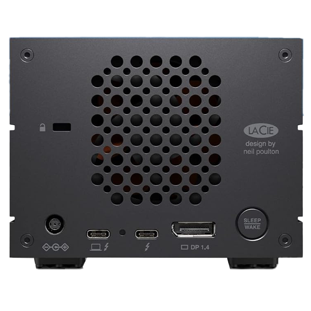 Ổ Cứng Chuyên dụng LaCie 2big Dock Thunderbolt 3 USB-C + SRS - 40TB - STLG40000400