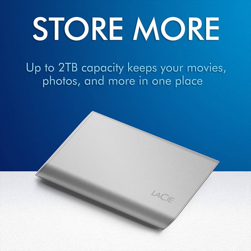 Ổ Cứng Di Động SSD LaCie Portable USB-C Rescue - 500GB - STKS500400