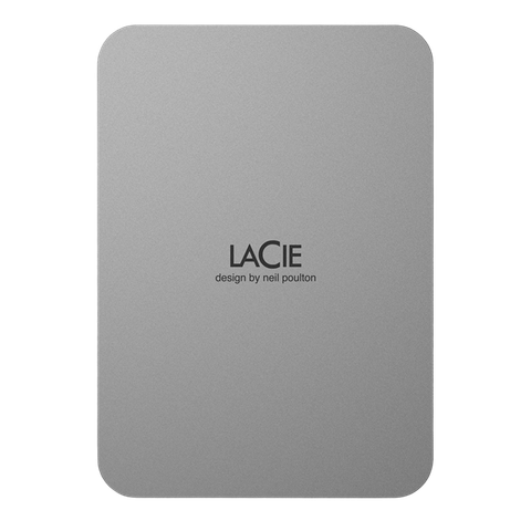 Ổ Cứng Di Động LaCie Mobile Drive 2022 5TB USB-C 3.2 gen 1 (Bạc) - STLP5000400