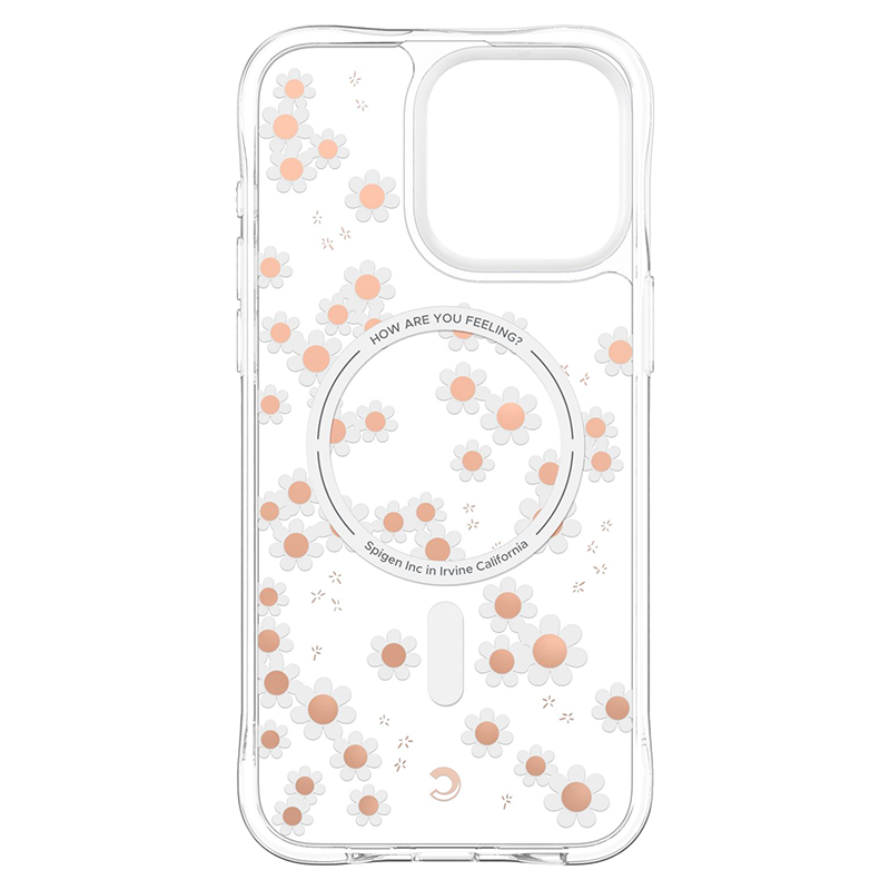 Ốp lưng Spigen iPhone 15 Pro Max Cyrill Cecile Daisy White Magfit