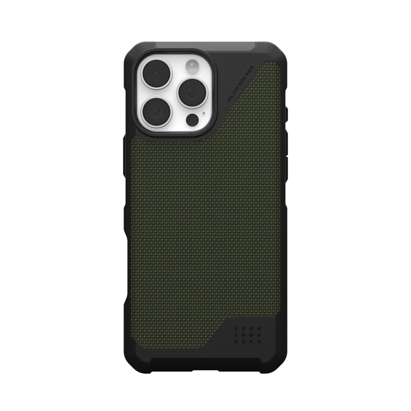 Ốp lưng iPhone 16 Pro Max UAG Metropolis LT Magsafe - Kevlar Olive