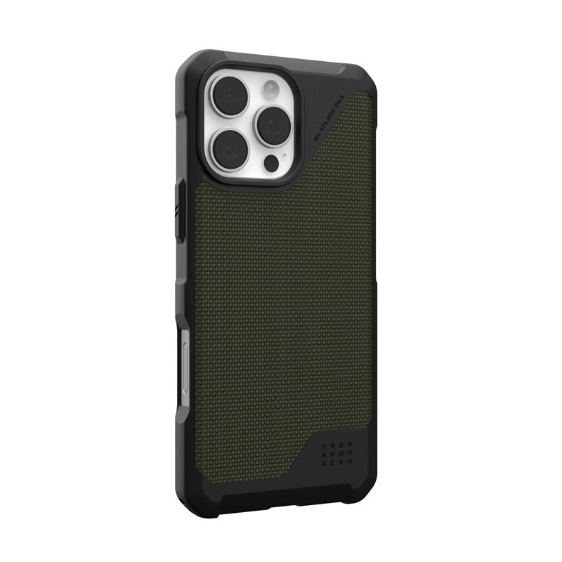 Ốp lưng iPhone 16 Pro Max UAG Metropolis LT Magsafe - Kevlar Olive