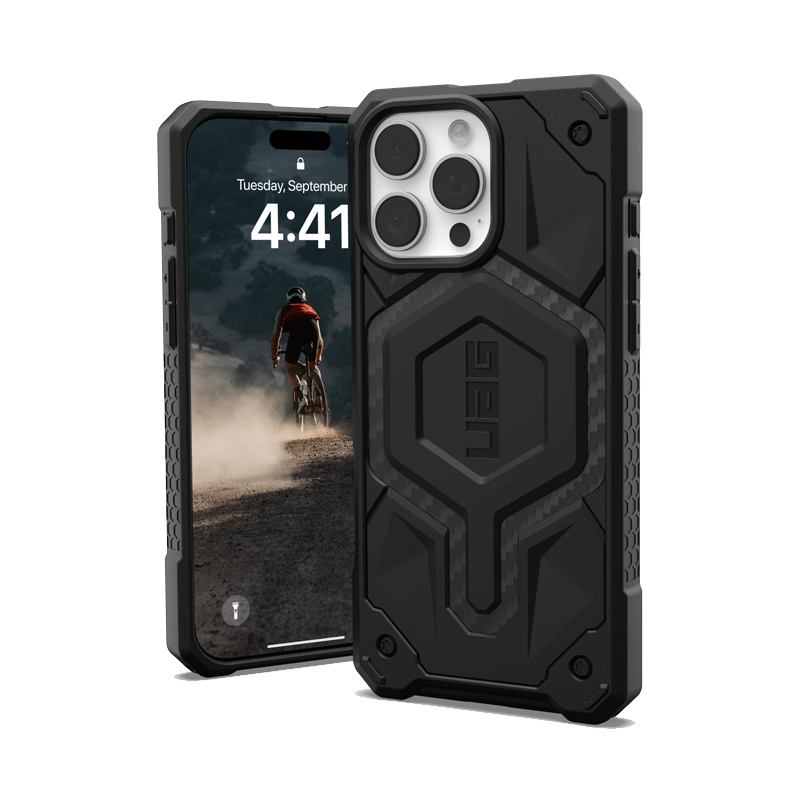 Ốp lưng iPhone 16 Pro Max UAG Monarch Pro - Carbon Fiber