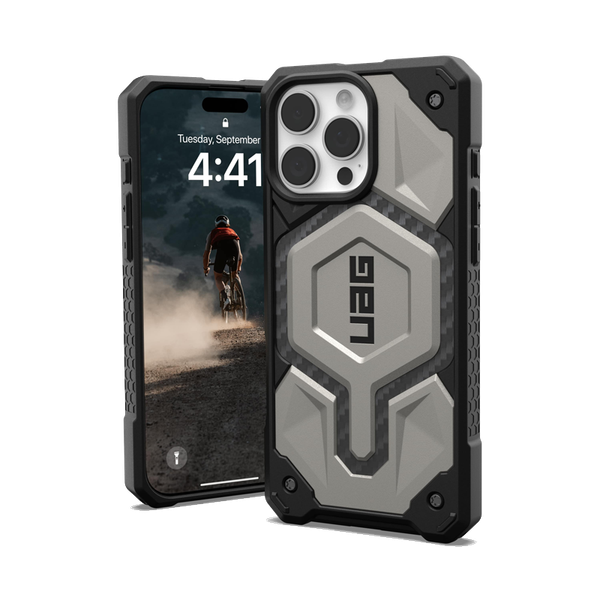 Ốp lưng iPhone 16 Pro Max UAG Monarch Pro - Titanium