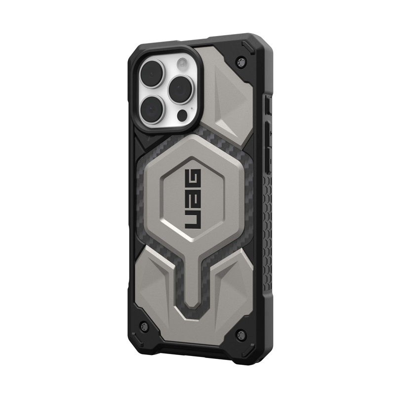 Ốp lưng iPhone 16 Pro Max UAG Monarch Pro - Titanium