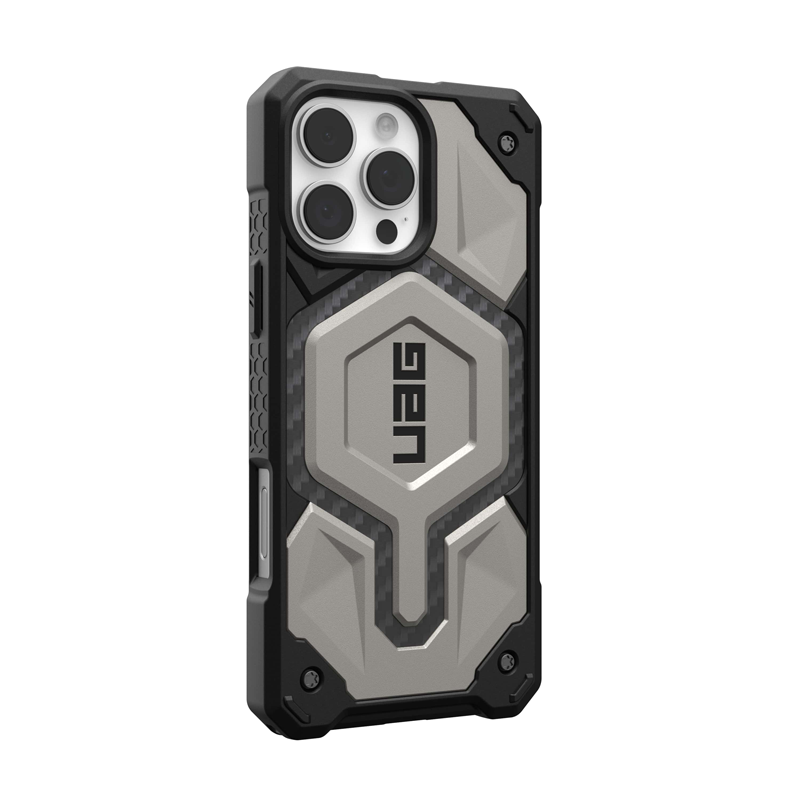Ốp lưng iPhone 16 Pro Max UAG Monarch Pro - Titanium
