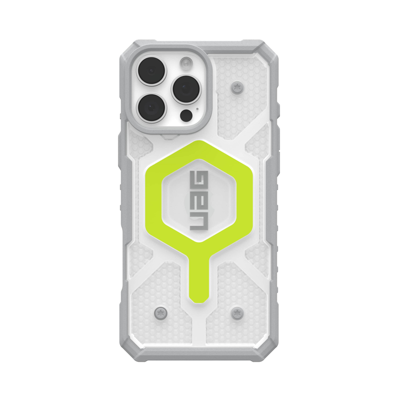 Ốp lưng iPhone 16 Pro Max UAG Pathfinder Clear Magsafe - Active Neon