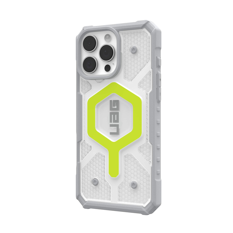 Ốp lưng iPhone 16 Pro Max UAG Pathfinder Clear Magsafe - Active Neon