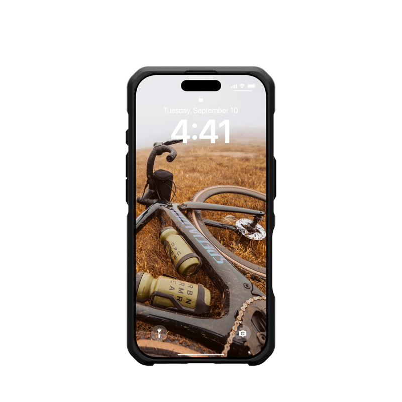 Ốp lưng iPhone 16 Pro UAG Metropolis LT Magsafe - Kevlar Black