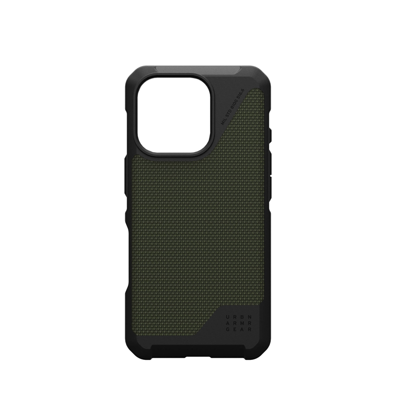 Ốp lưng iPhone 16 Pro UAG Metropolis LT Magsafe - Kevlar Olive