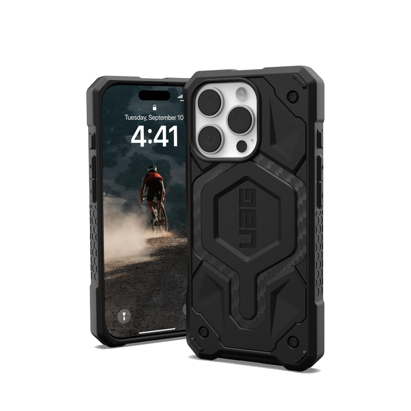 Ốp lưng iPhone 16 Pro UAG Monarch Pro - Carbon Fiber
