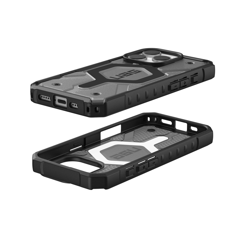 Ốp lưng iPhone 16 Pro UAG Pathfinder Clear Magsafe - Ash
